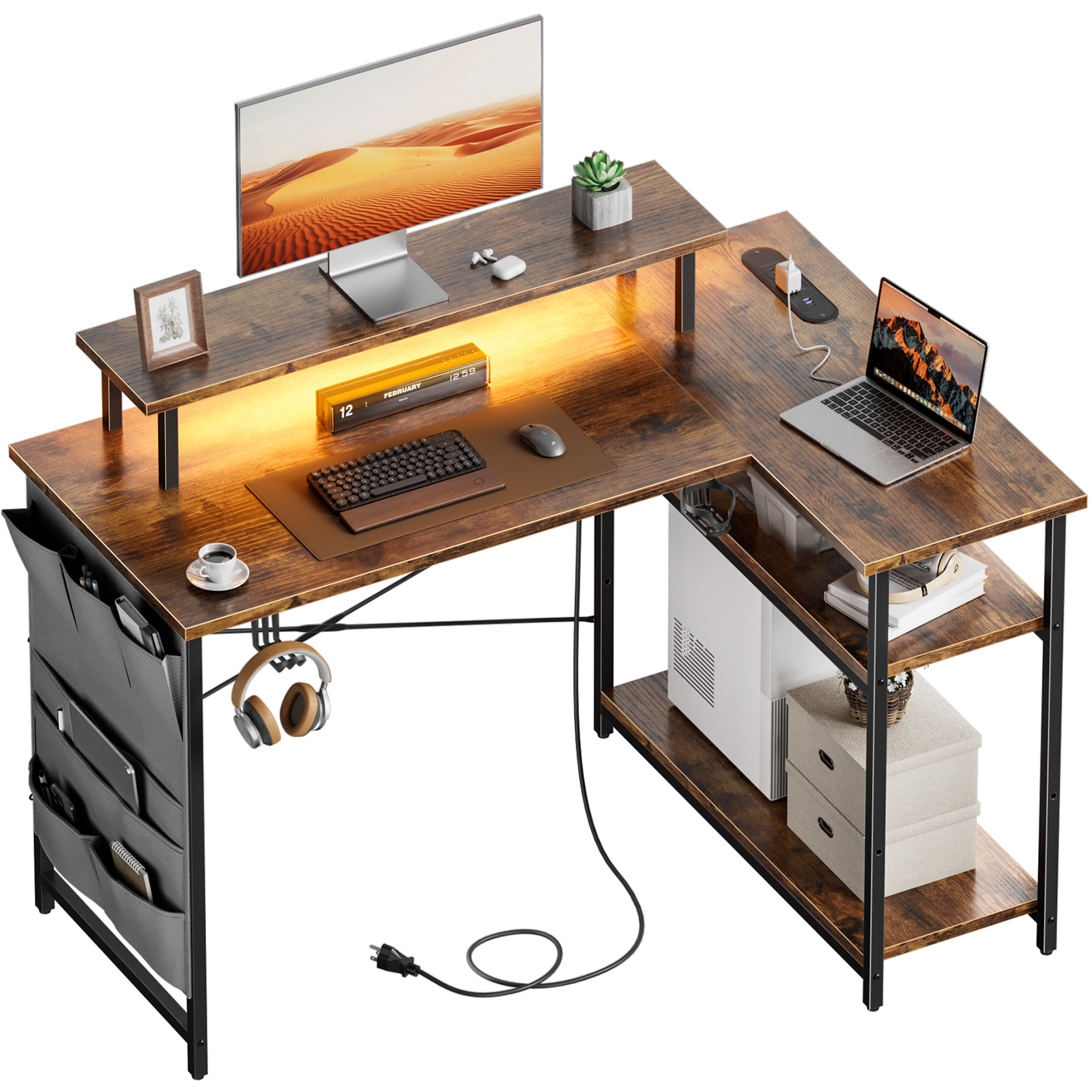 Office Furniture Wholesale - Escritorio para computadora en forma de