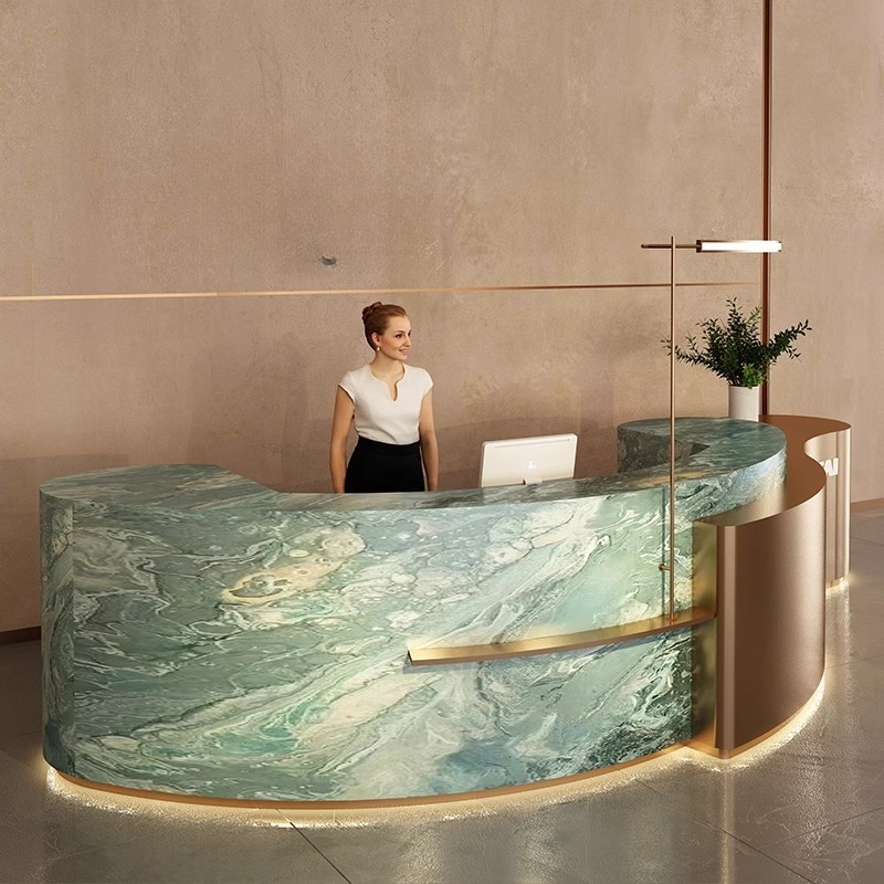Office Furniture Services - Mostradores de Recepción Minimalistas para Hoteles,