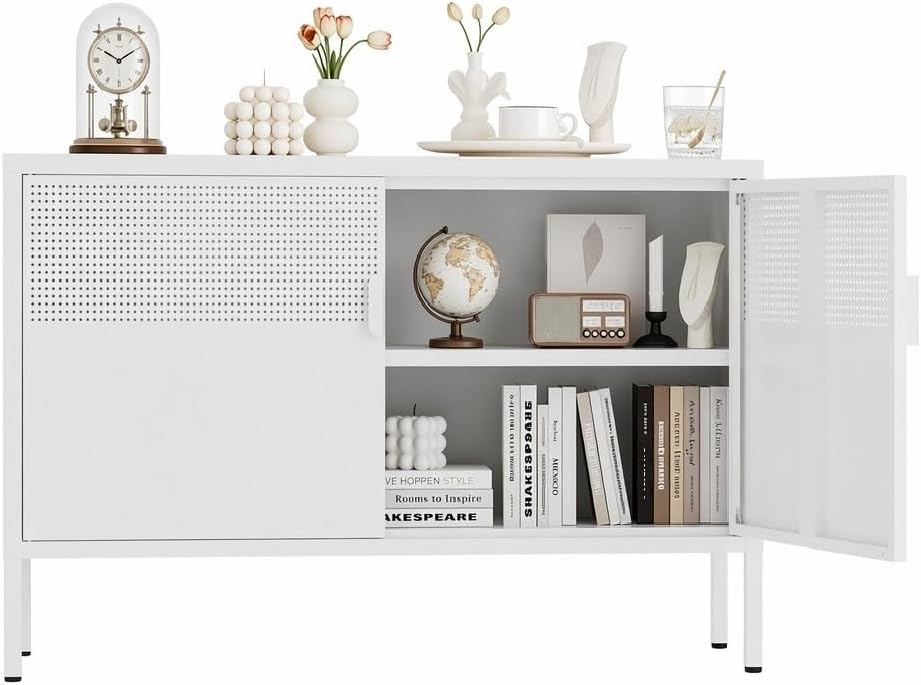 Office Storage Cabinet - Mueble Metálico de Almacenamiento con Dos