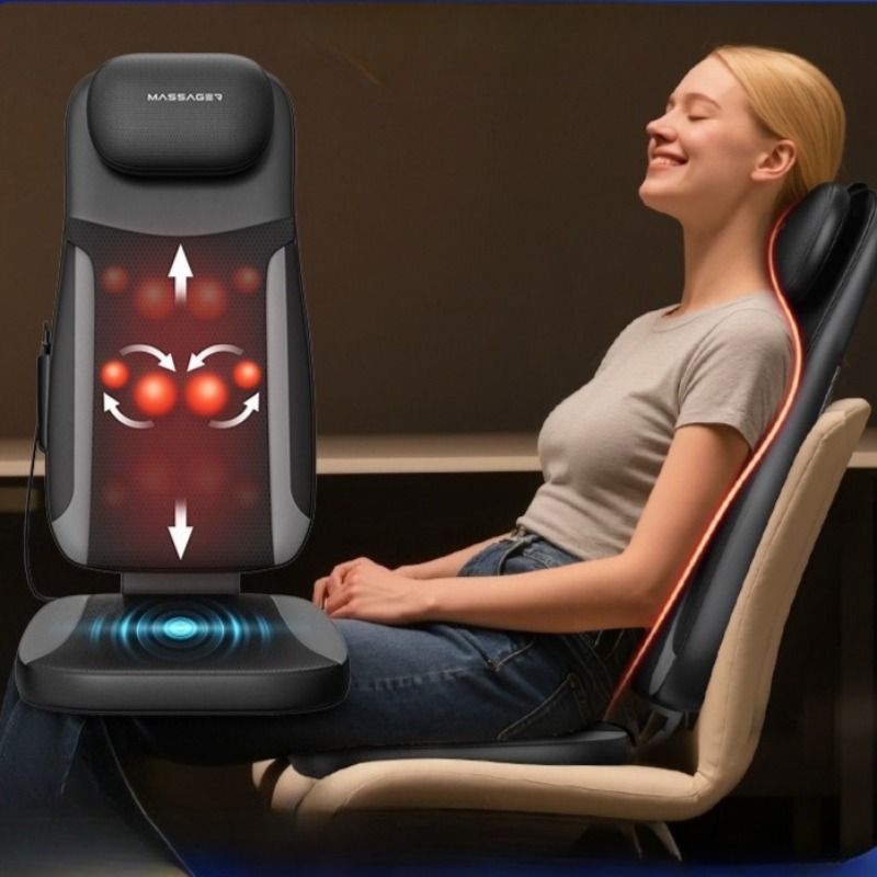 Office Furniture Ideas - Masajeador de espalda eléctrico, silla de