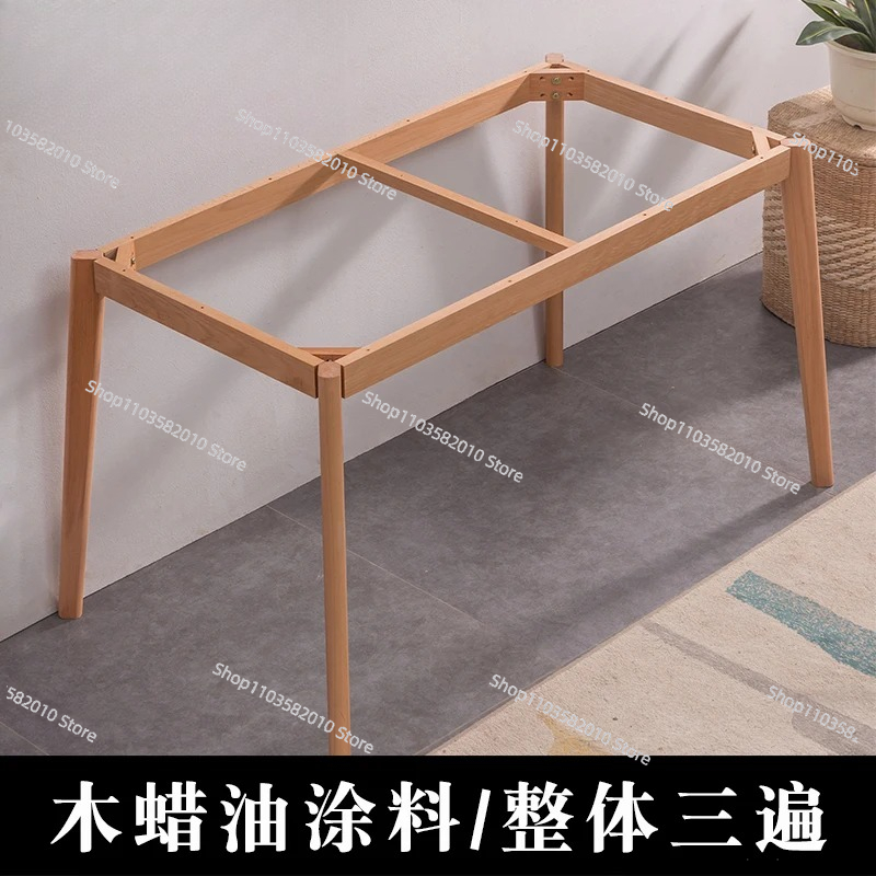 Office Furniture Plus - Patas Rectangulares para Mesa de Madera,