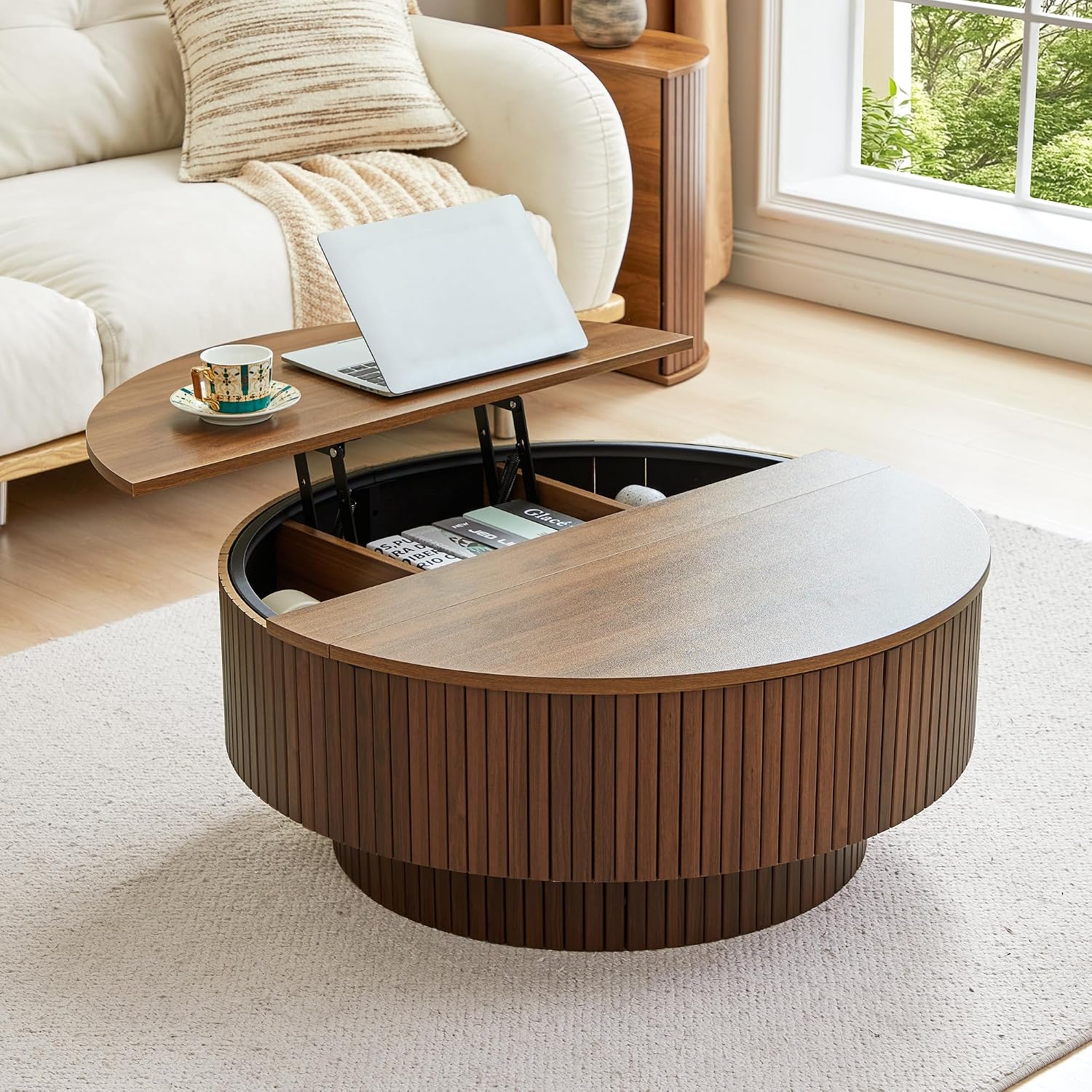 Office Furniture Ideas - Mesa de centro redonda de 33
