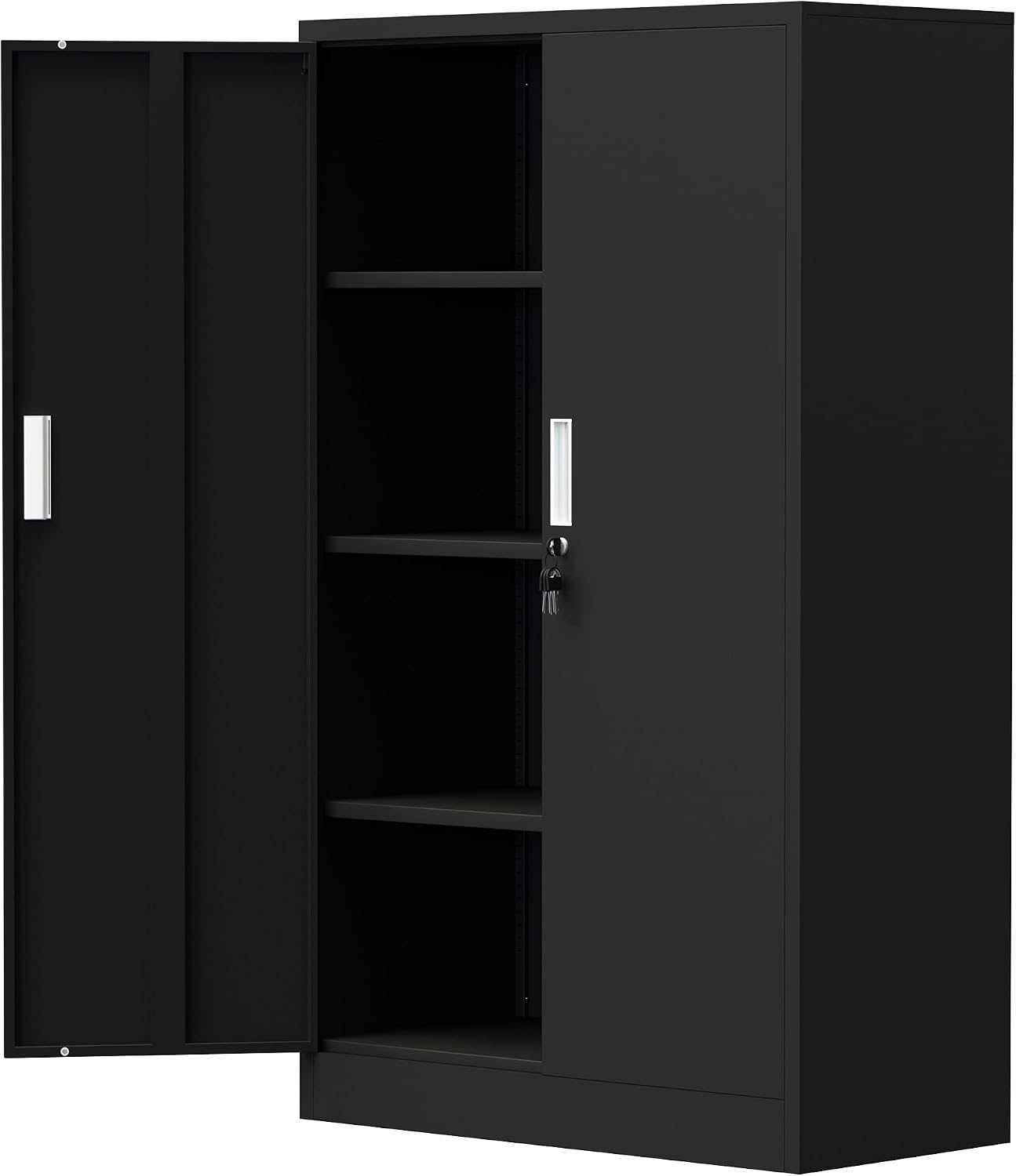 Office Storage Cabinet - Armario de Almacenamiento Metálico con Cerradura