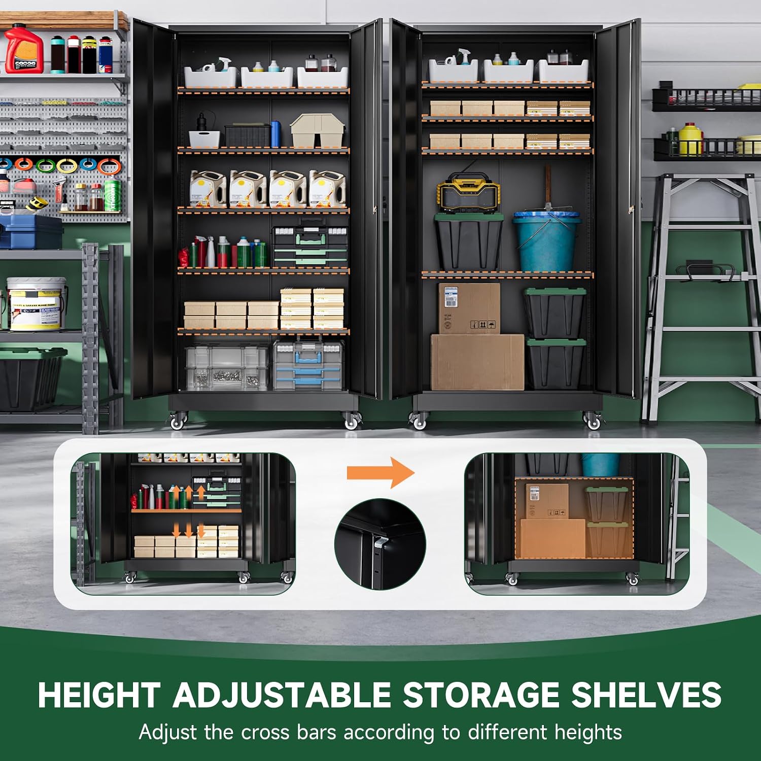 Gabinete de Almacenamiento Met - Office Storage Cabinet reseña y precio