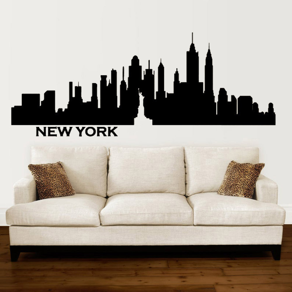 Calcomanía de pared de ciudad  - Office Furniture York reseña y precio