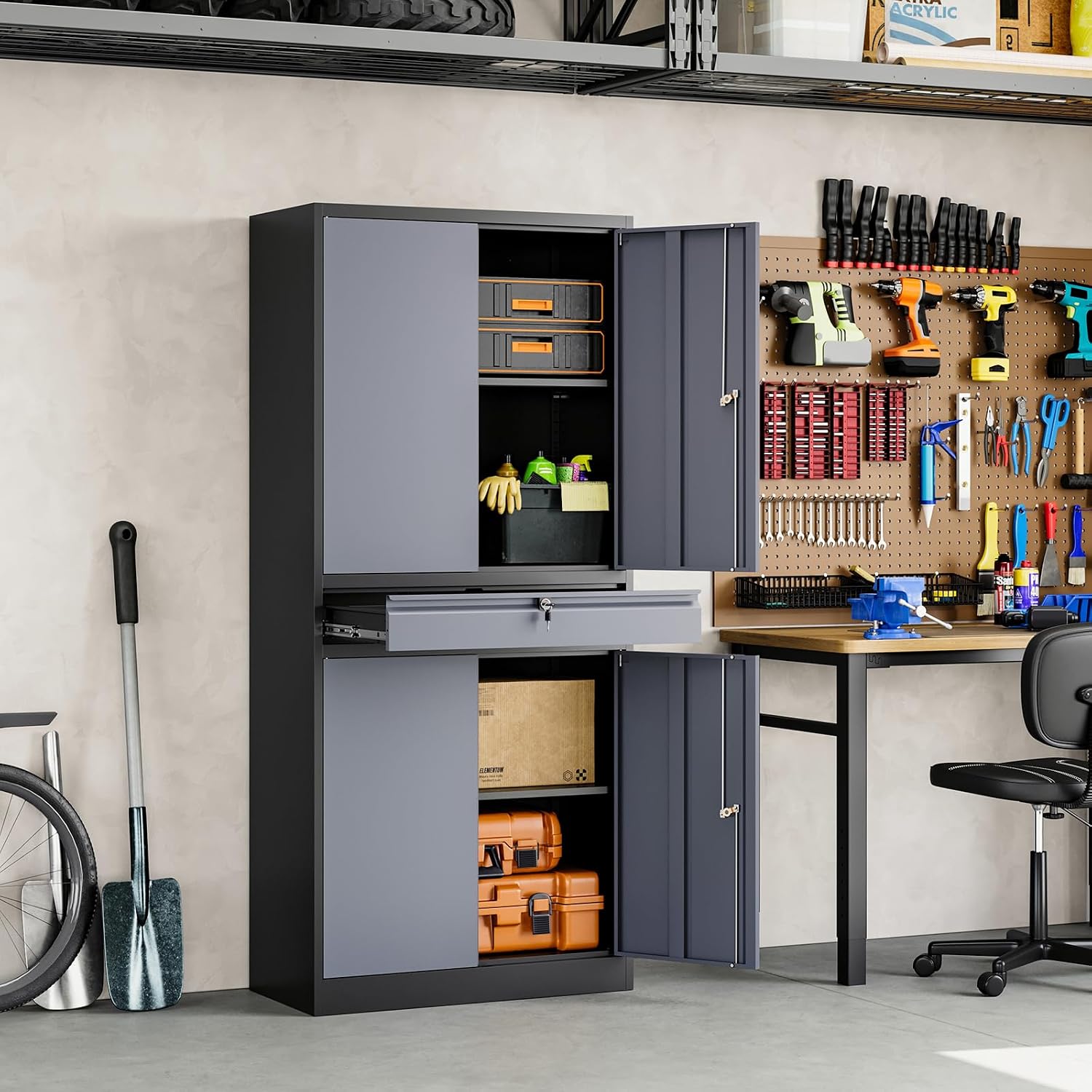Armario de Almacenamiento Metá - Office Storage Cabinet reseña y precio