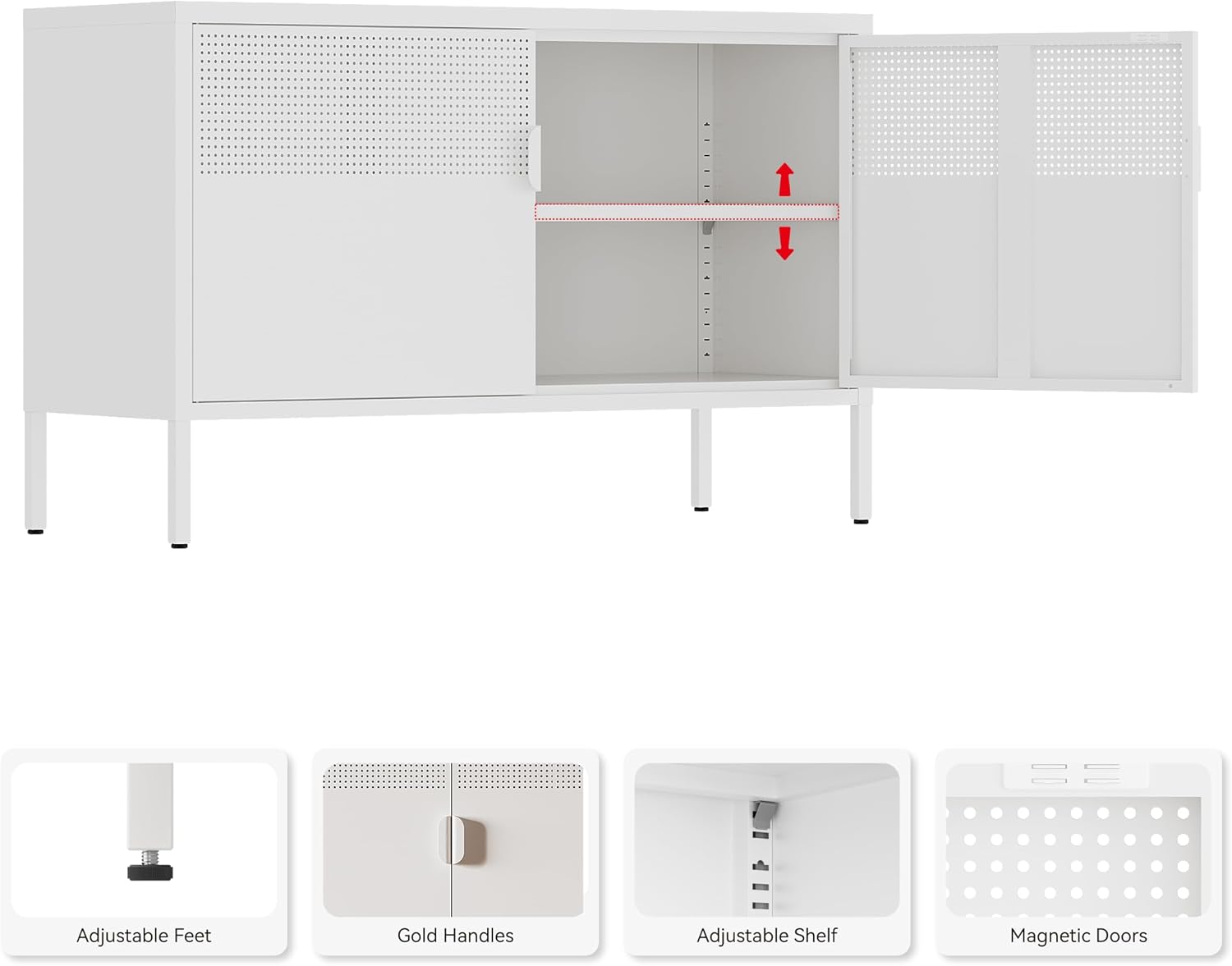 Mueble Metálico de Almacenamie - Office Storage Cabinet reseña y precio