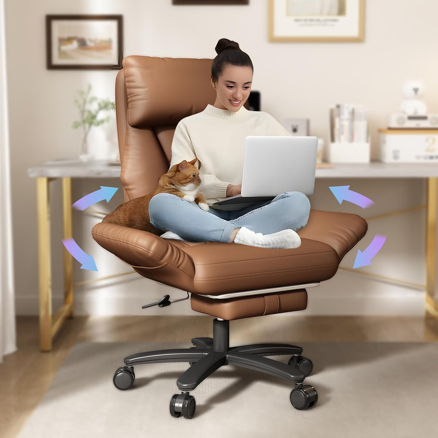 Silla de Oficina con Patas Cru - Office Furniture Plus reseña y precio