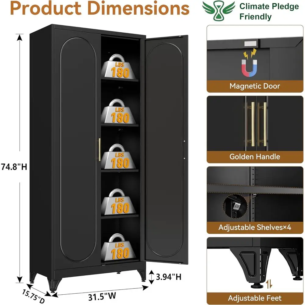 Armario de Cocina Metálico de  - Office Storage Cabinet reseña y precio