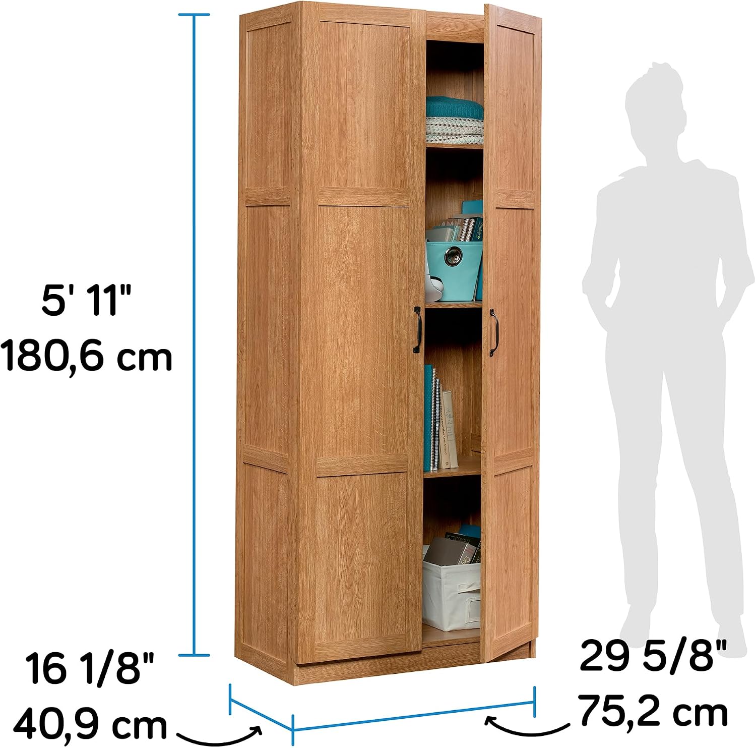 Armario de Almacenamiento Alto - Office Storage Cabinet reseña y precio