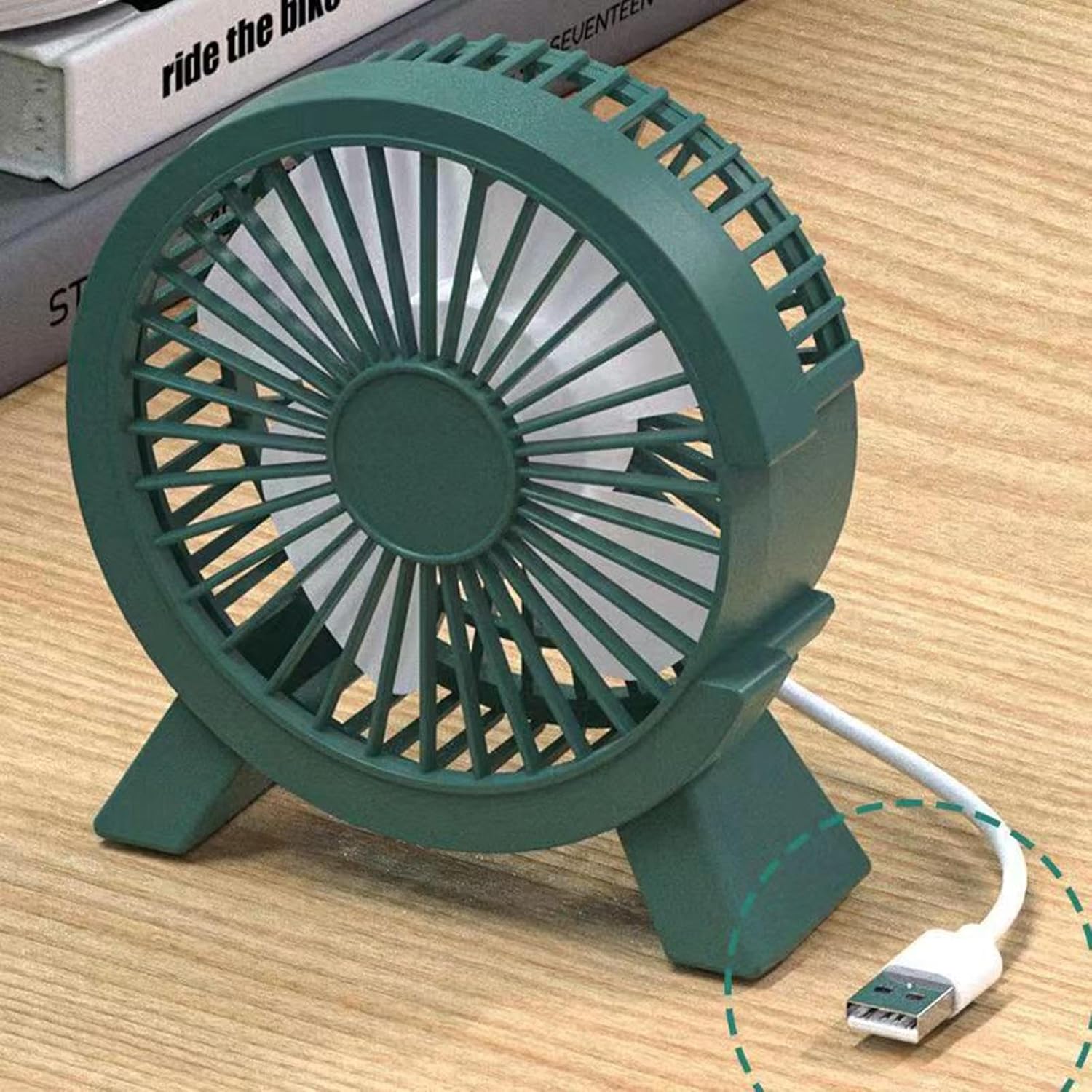 Mini Ventilador de Mesa Recarg - Office Furniture Ideas reseña y precio