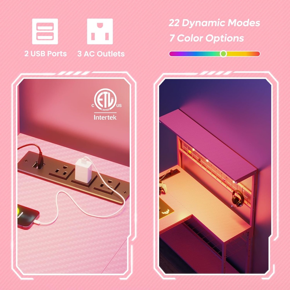 Escritorio para Juegos de 42 P - Office Furniture Wholesale reseña y precio