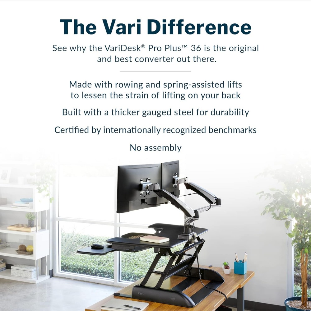 Desk Pro Plus 36, Convertidor  - Office Furniture Plus reseña y precio